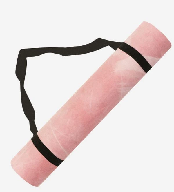 Yoga mat with free strap 