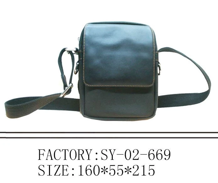 Leather Messager sak zepòl sak Lachin pou gason 2021